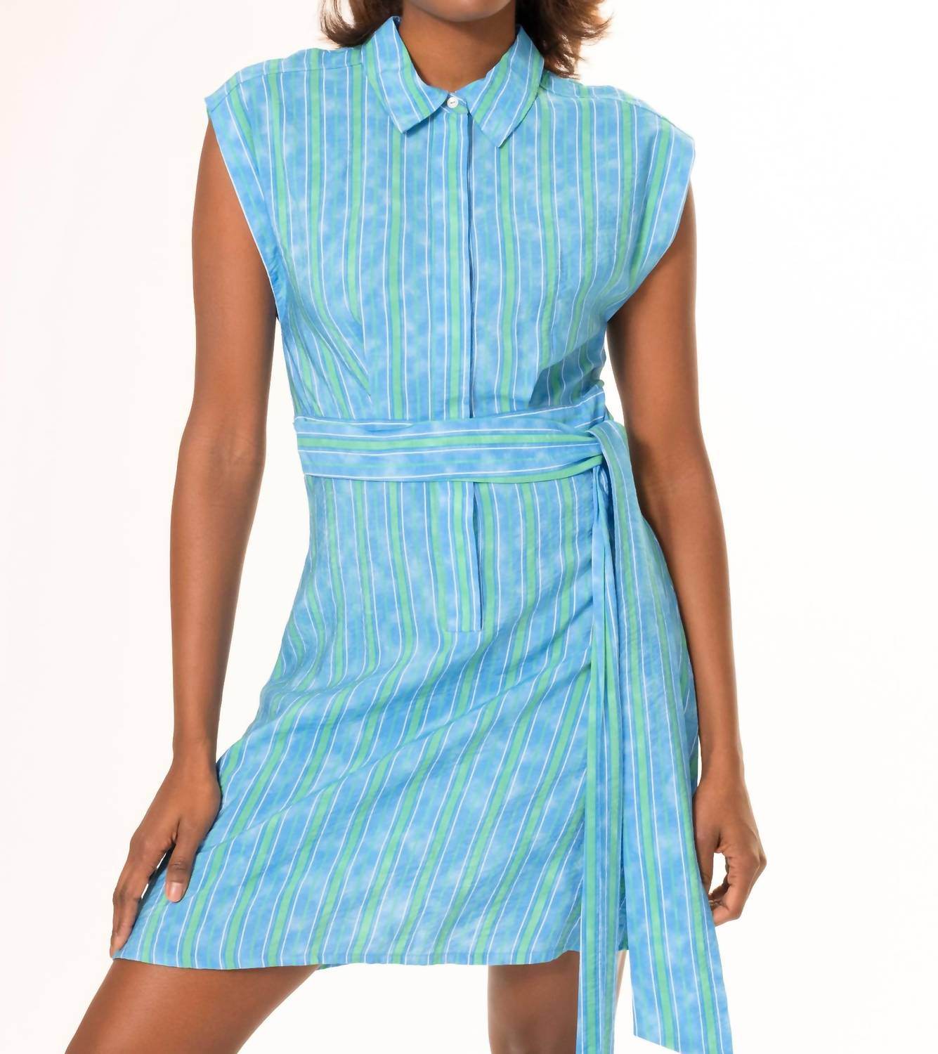 Area Stars - Stripe Short Dress - Rack Hunt