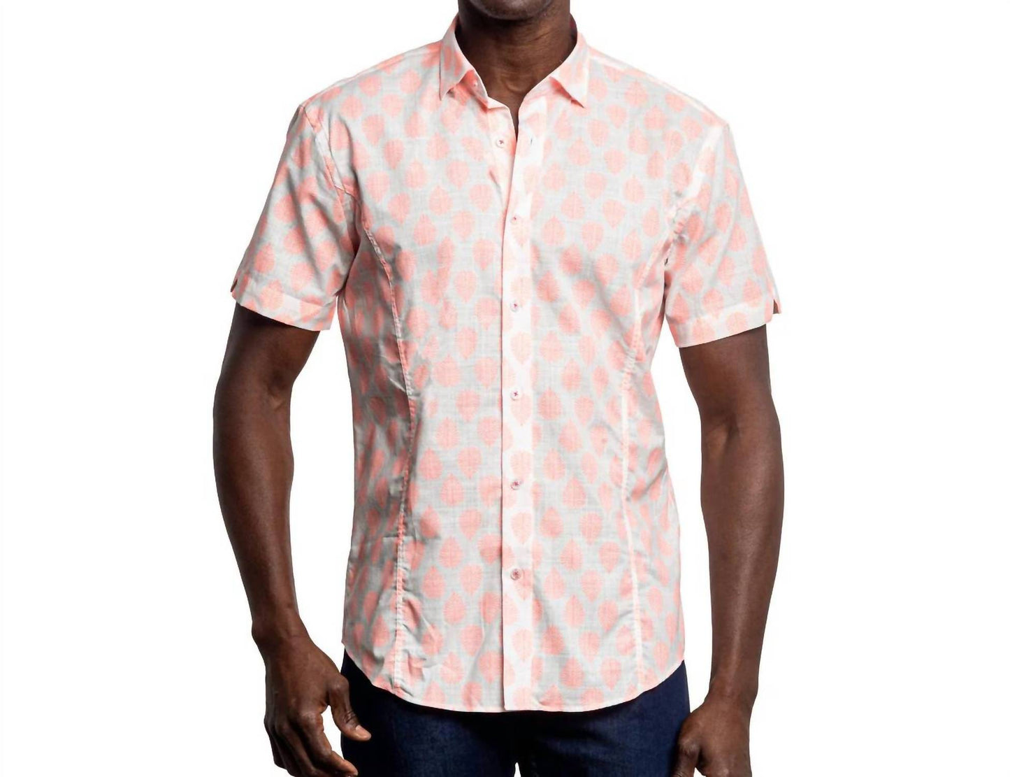 Neon Breeze Linen Short Sleeve Shirt