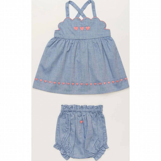 Baby Alice Dress & Bloomer