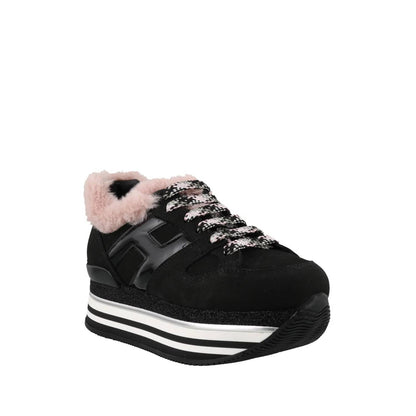 Women's Faux Fur Sneakers