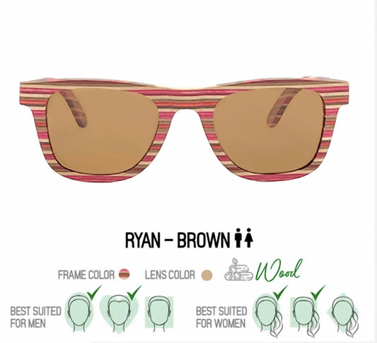 Happy Earth - Unisex Ryan Sunglasses - alternate view - Rack Hunt