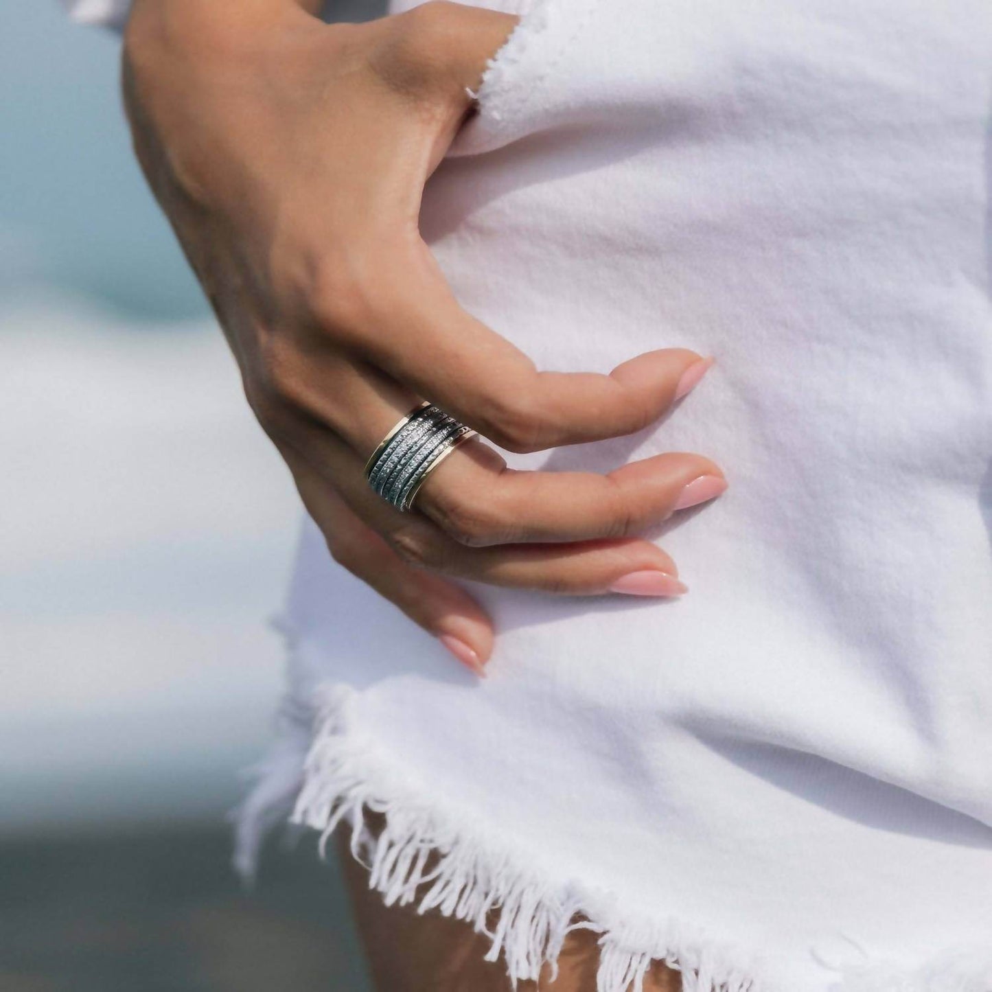 Meditation Rings - Women's Cherrish Ring - Rack Hunt -