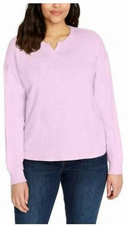 Long Sleeve Crew Neck Top