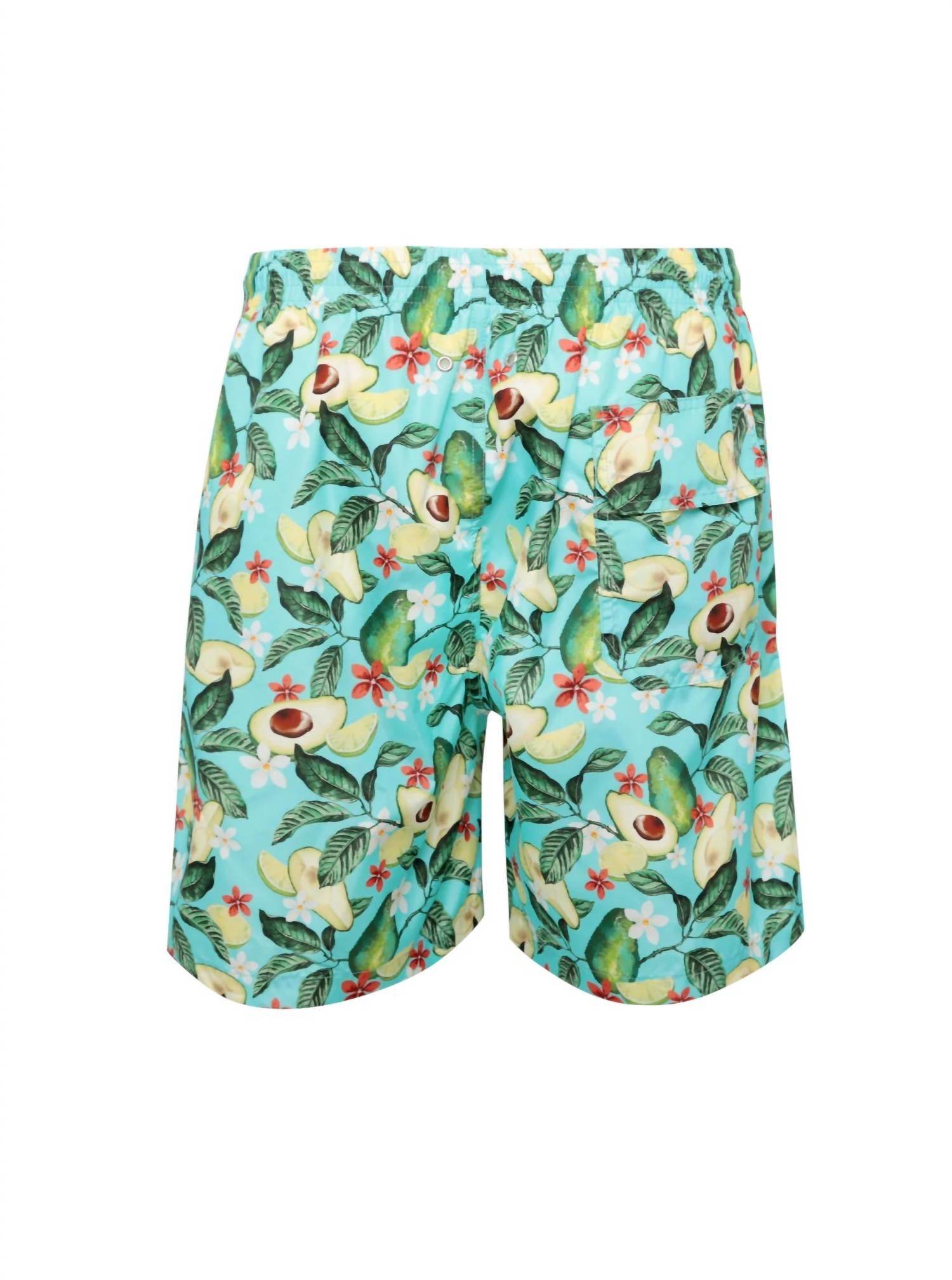 Lia Sahara - Men's Patterned Swim Shorts - Rack Hunt -