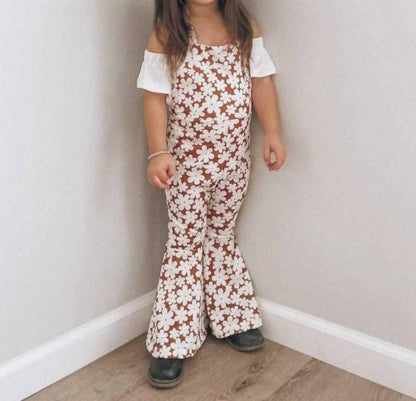 Andi Pleated Bell Bottom Jumpsuit