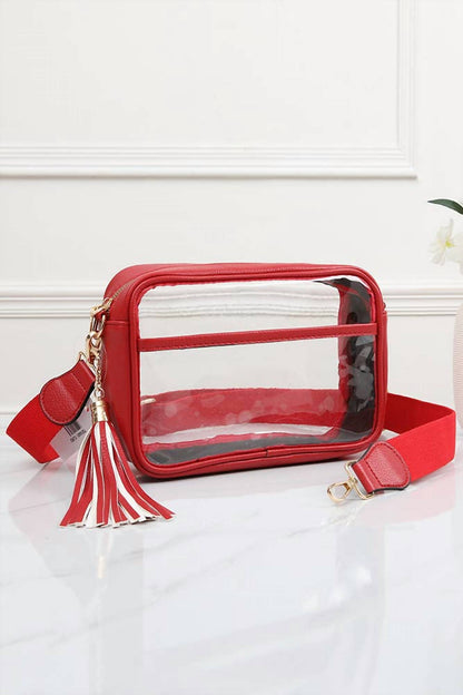 Women's Clear Crossbody Camera Bag
