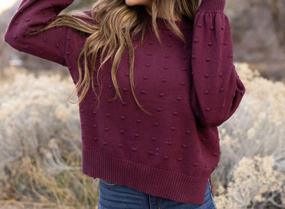 Indie & Co - Parker Textured Sweater - Rack Hunt