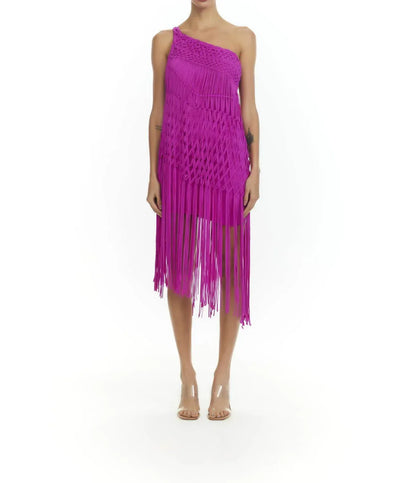 NHall Resortwear - Women's Majorie Cover Up Macrame - Rack Hunt