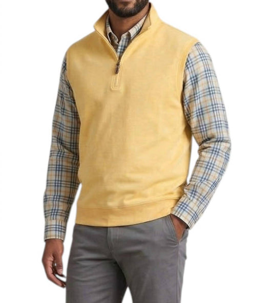 Paulo Performance Quarter Zip Vest