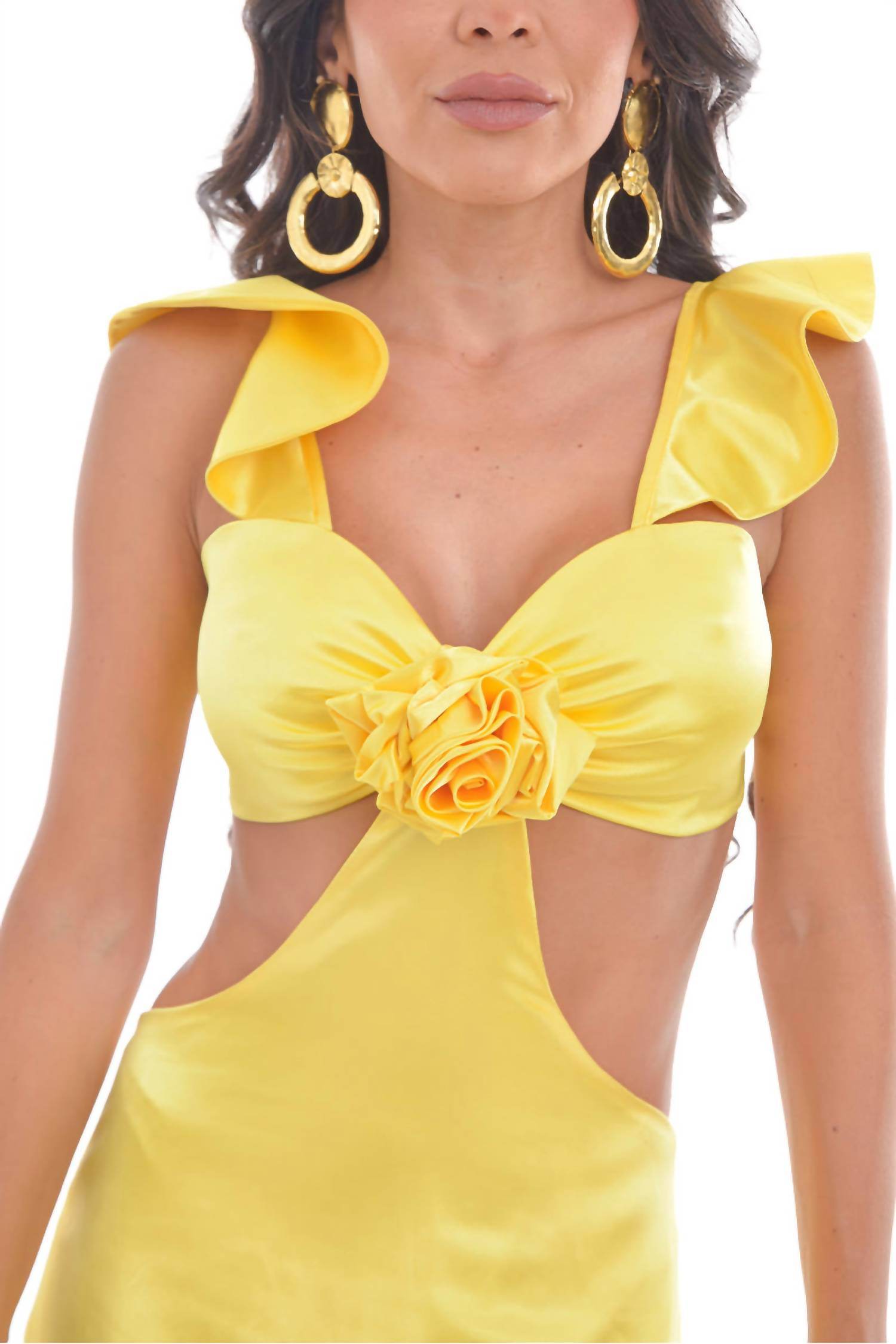 Steffany Milano - Golden Radiance Dress - Rack Hunt