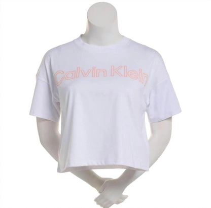 Women's Performance Puff Outline Logo Tee
