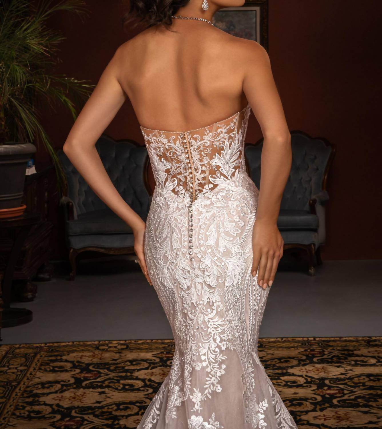 Kitty Chen Couture - Alyssa Sheer Mesh Dress - Rack Hunt -