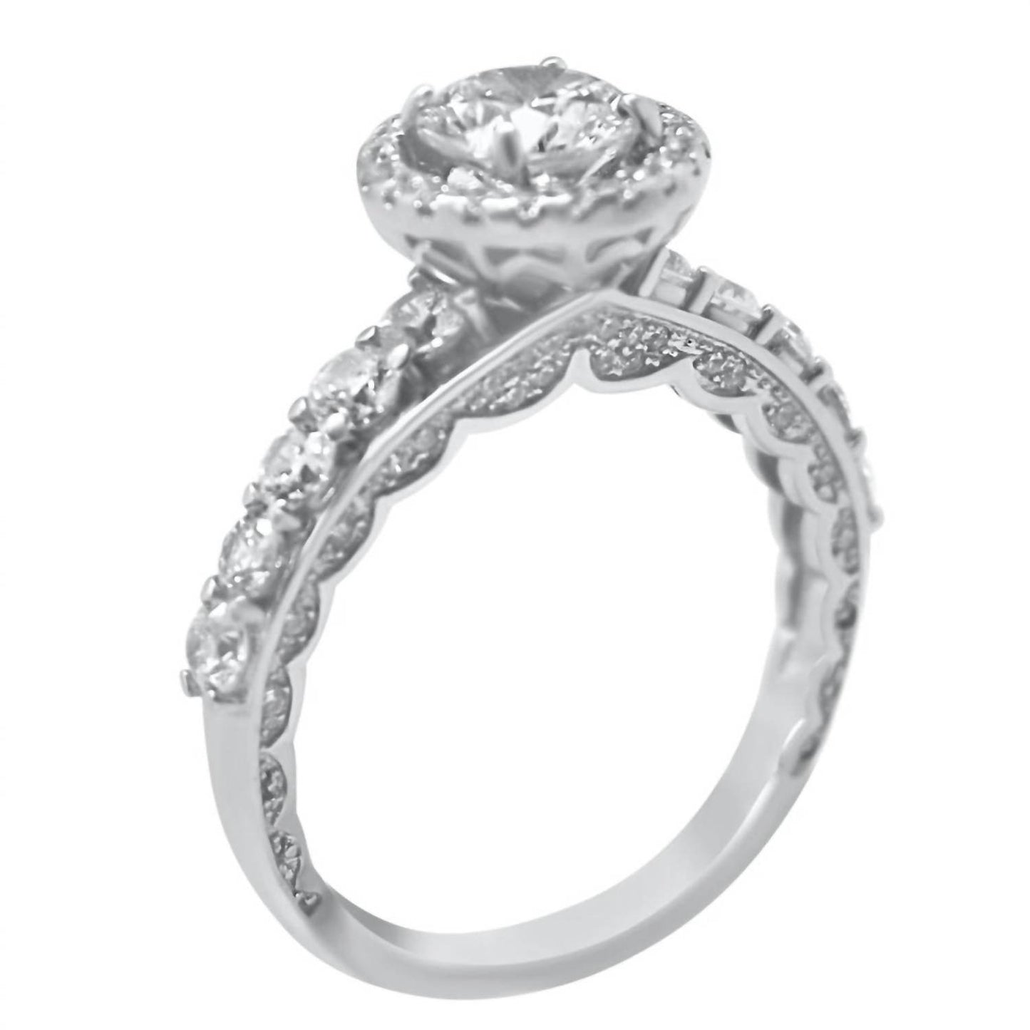 Allyanna Gifts - Women's 1.2ct Moissanite Engagement Ring - Rack Hunt