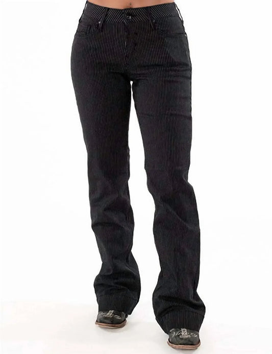 Cowgirl Tuff - Pinstripe Trouser Jean - Rack Hunt