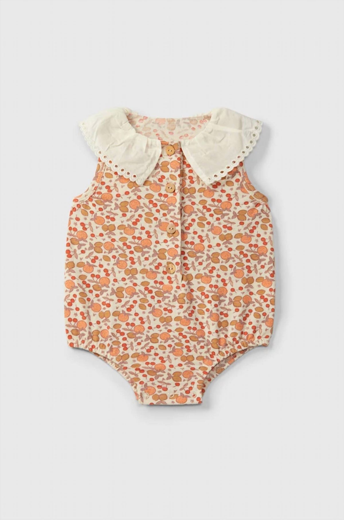 Girls Ruffle Collar Bubble