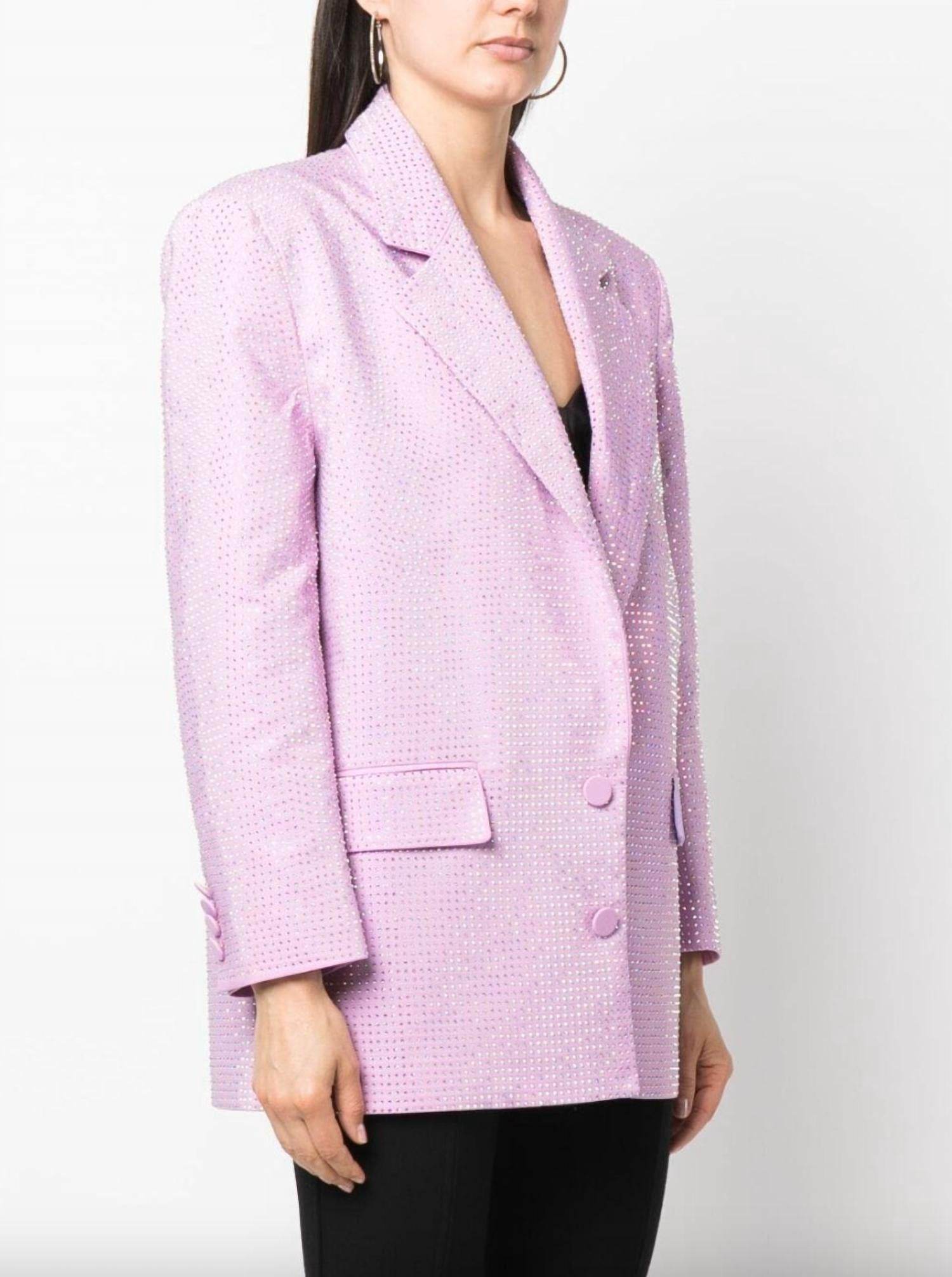 Giuseppe Di Morabito - Allover Rhinestone Oversized Blazer - Rack Hunt -
