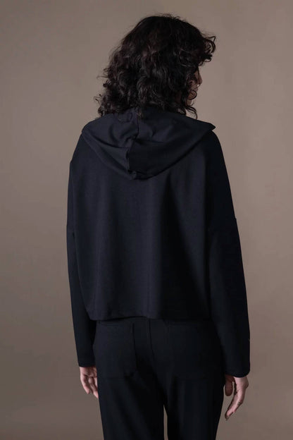 Thelma Cropped Zip Up Sweatshirt