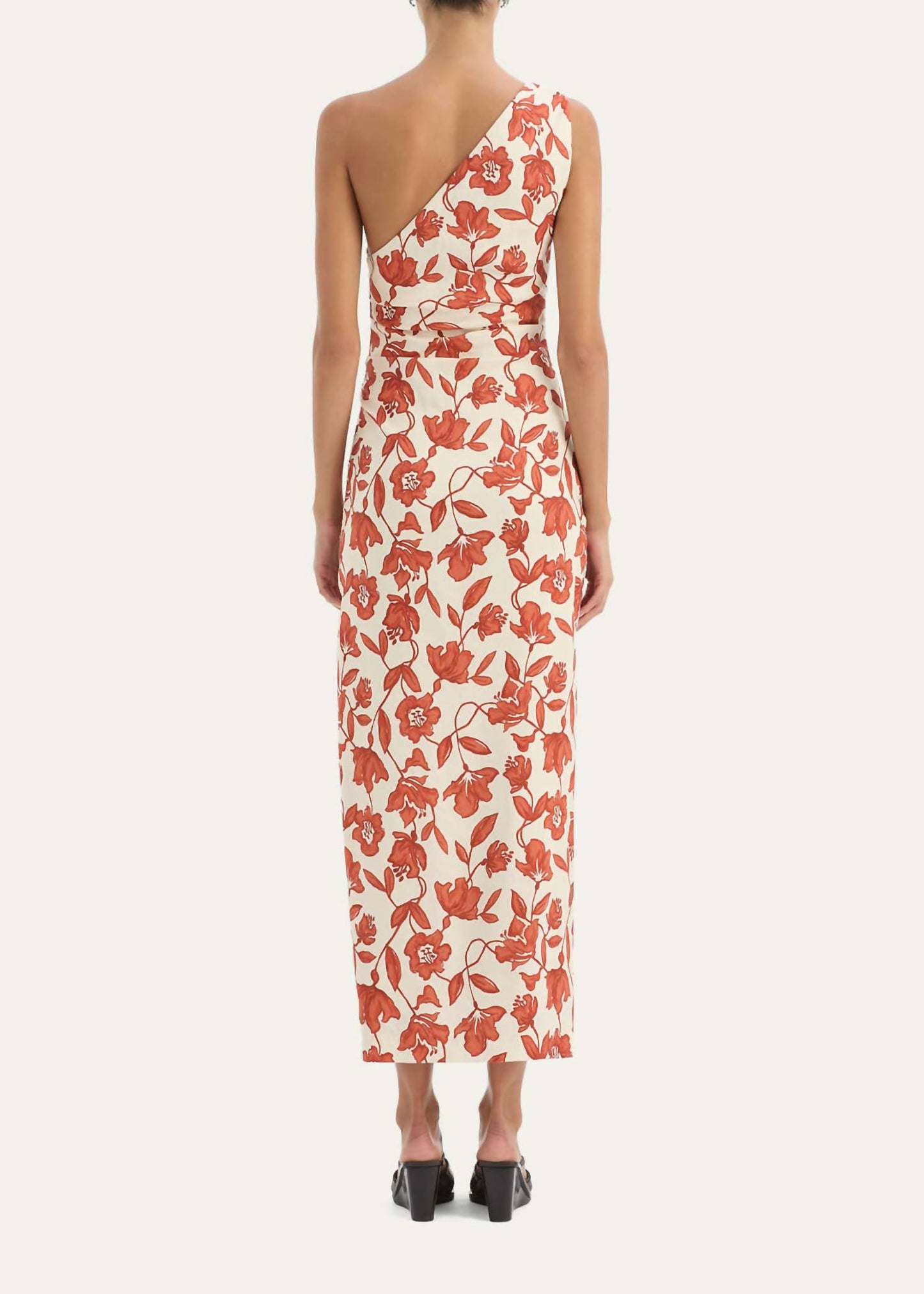 Chloe One Shoulder Midi Dress