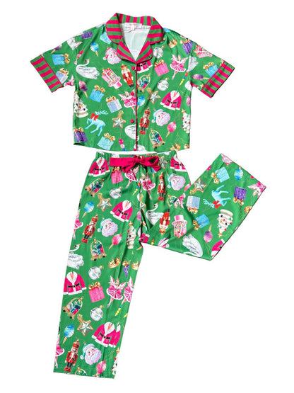 Merry Magic Loungewear Pant Set