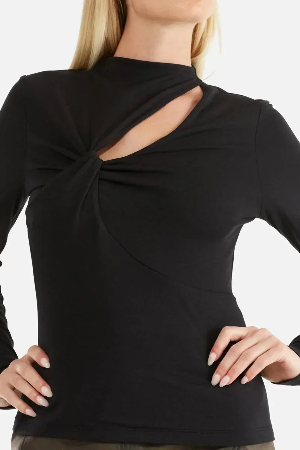 ENA PELLY - Angel Twist Long Sleeve Top - Rack Hunt