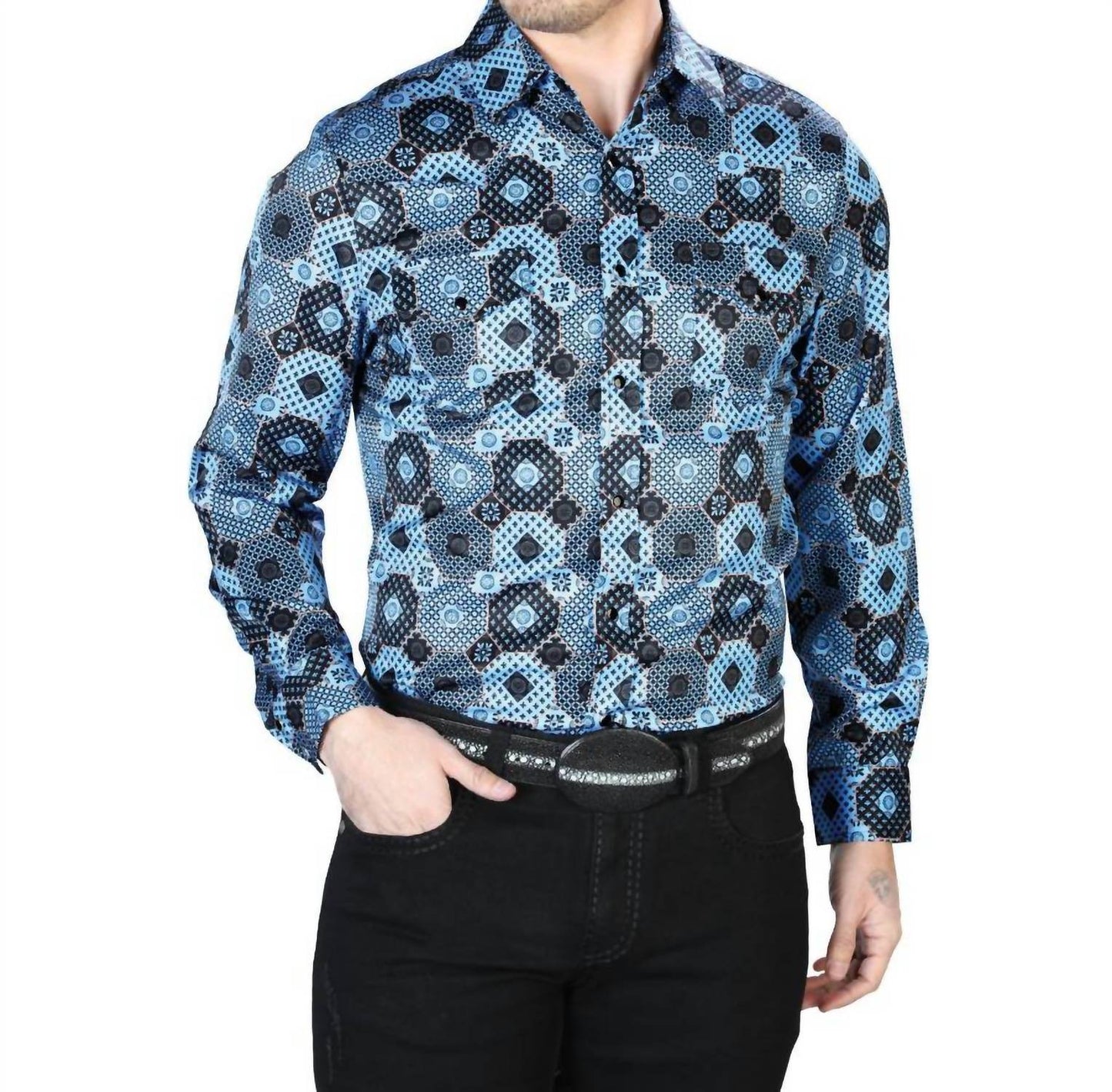 El Señor De Los Cielos - Casual Long Sleeve Shirt - Rack Hunt -