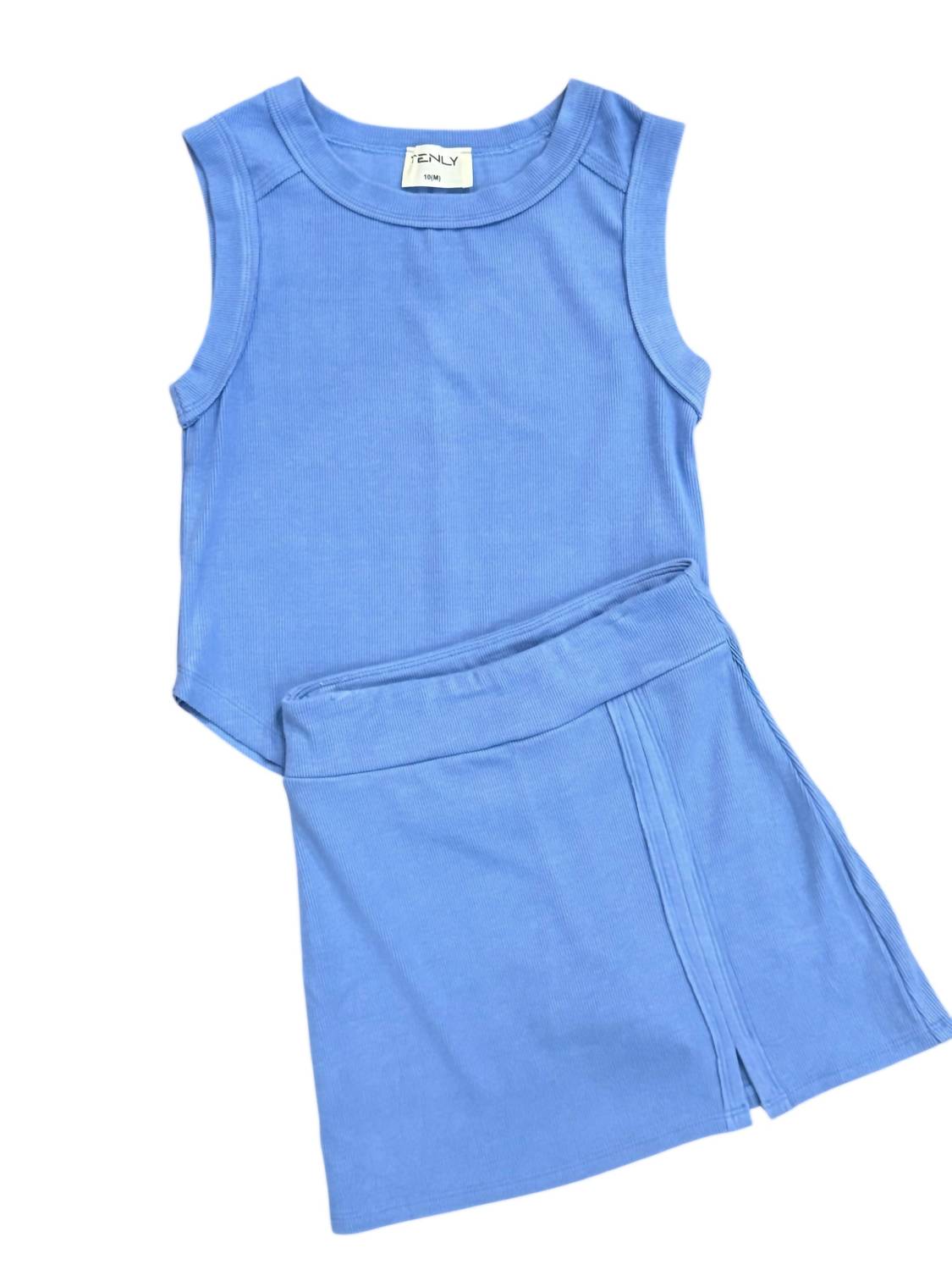 Girl's Rayon Rib Skort