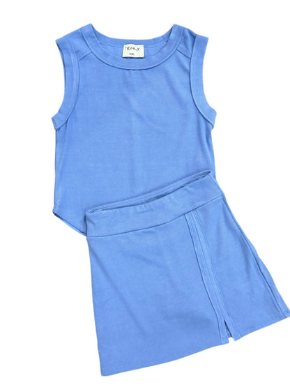 Girl's Rayon Rib Skort