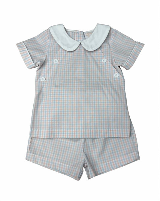 Kids' Collared Short Set