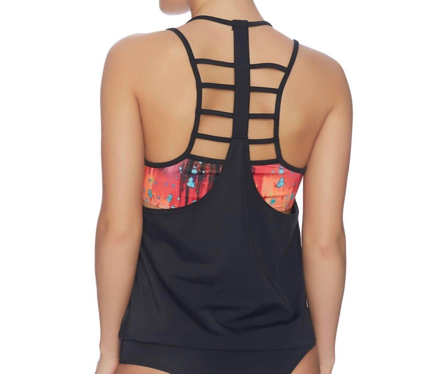 Exist By Next - Galaxy D-cup 2-in-1 Tank Top With Sports Bra - Rack Hunt