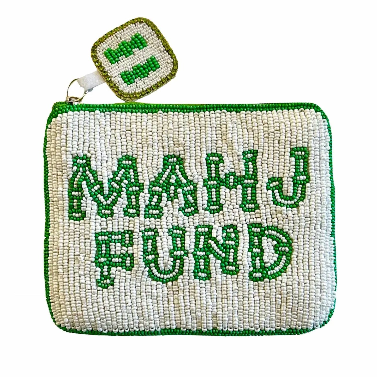 Women's Beaded Mahjong Coin Purse