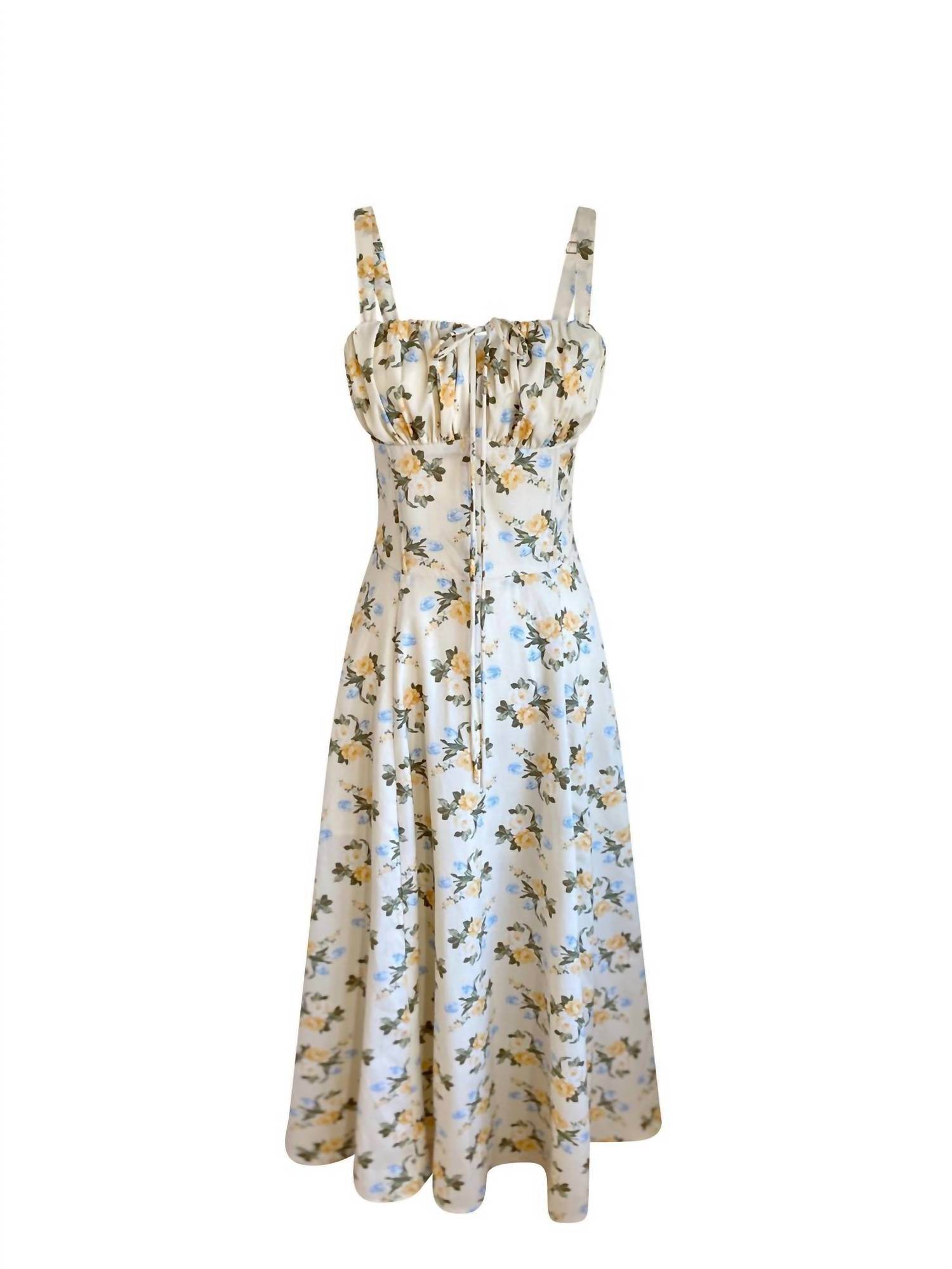 Ariti Kaziris - Women's Floral Corset Sundress - Rack Hunt