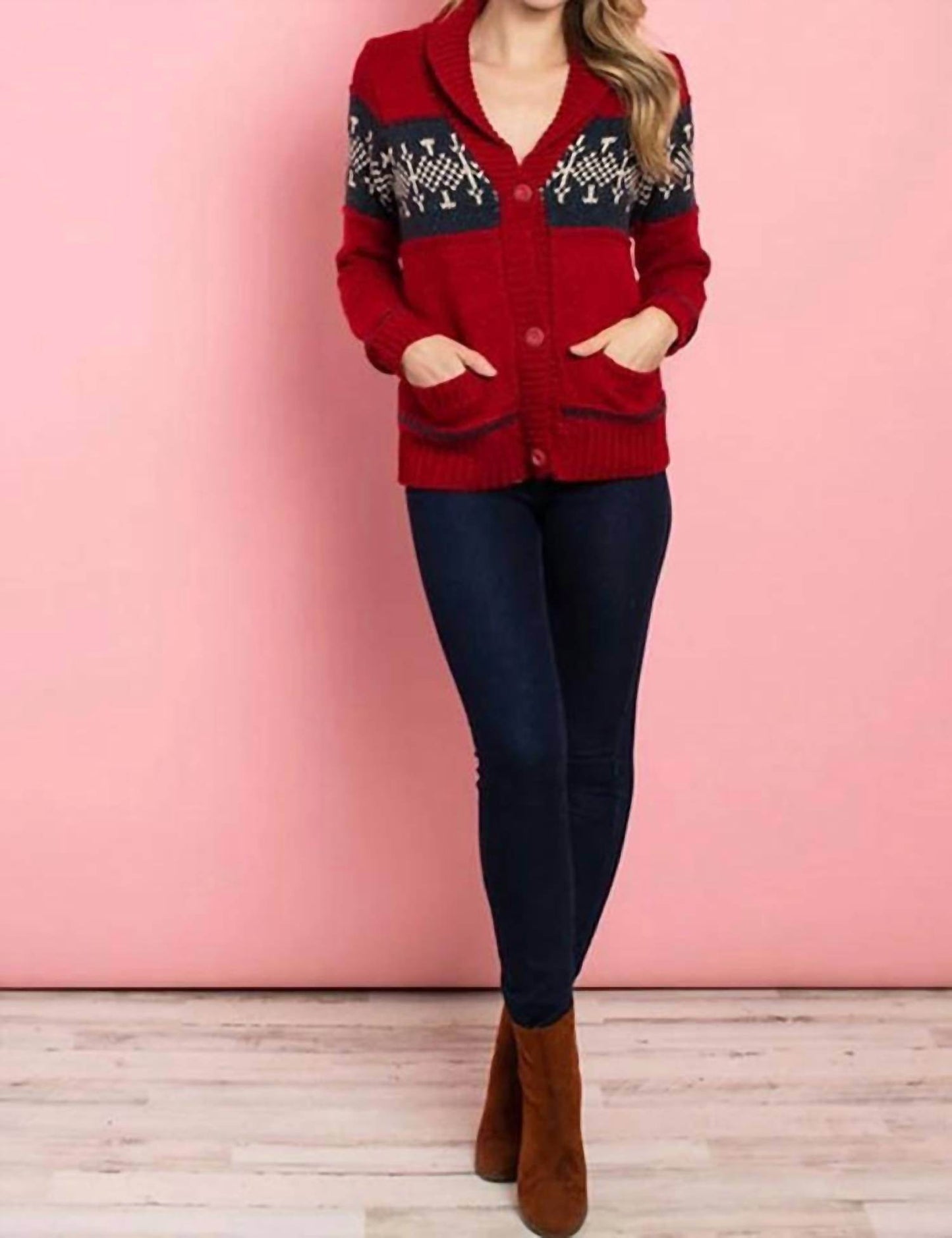 Mintee - Pockets Button Down Sweater - Rack Hunt -