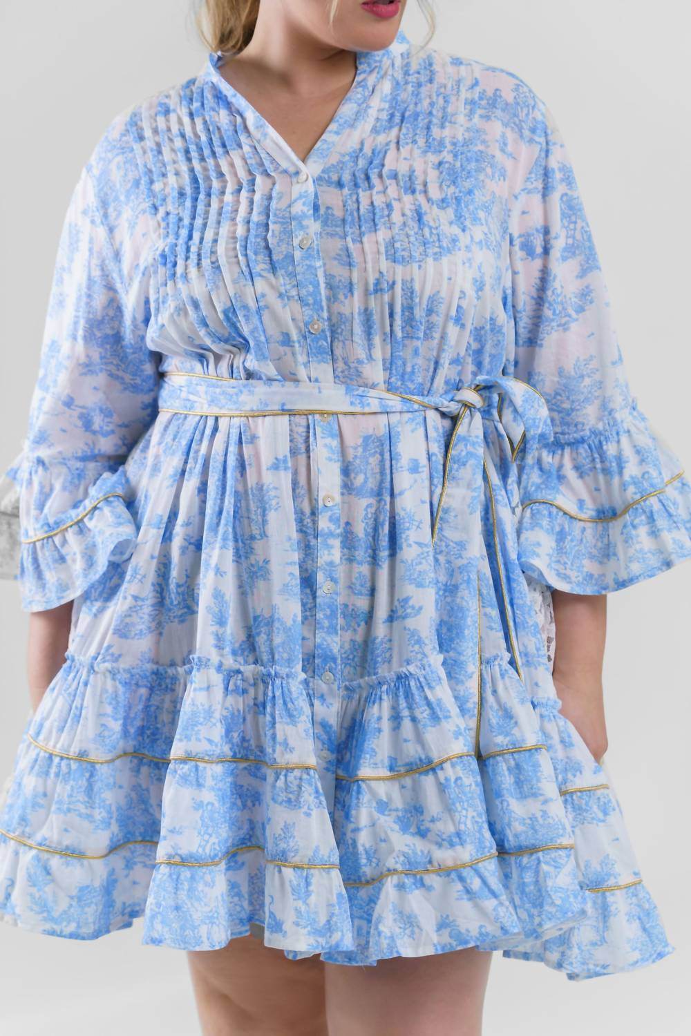 Pep's Cannes - Toile Capsule Mini Dress - Plus - Rack Hunt