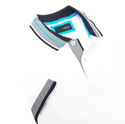 Slim Fit Polo With Contrasting Trim And Collar
