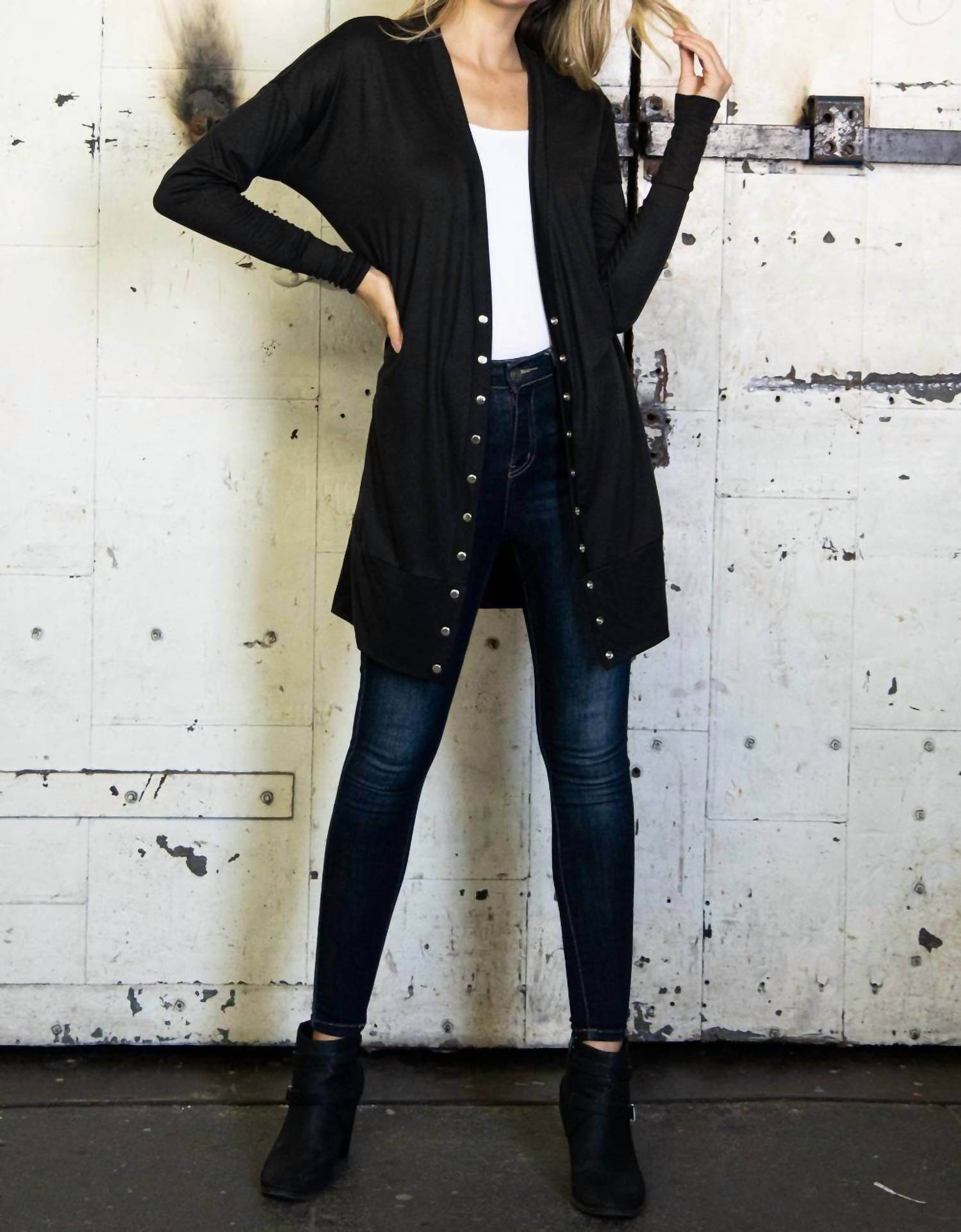 Ellis - Snap Cardigan - Rack Hunt -