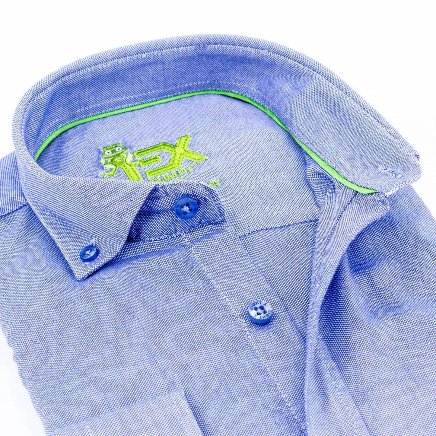 Men's Oxford Frog Button Down Shirt