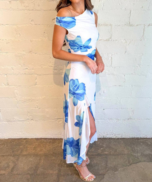 Riviera Bloom Maxi Dress