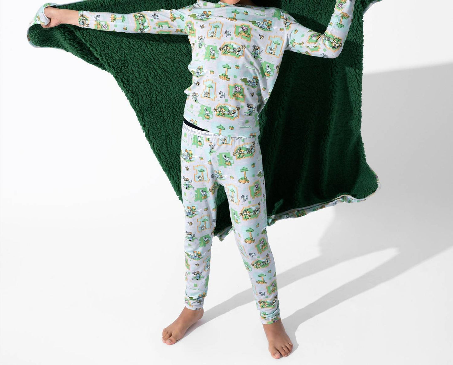 Minecraft Overworld Dreams Bamboo Pajamas