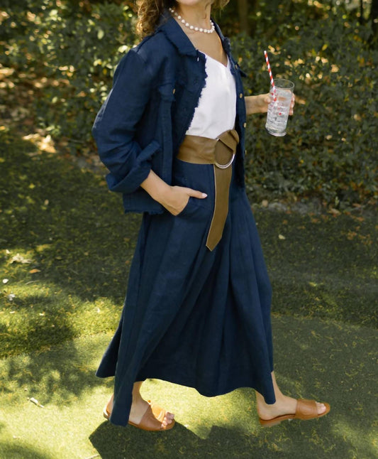 Jessie Linen Jacket