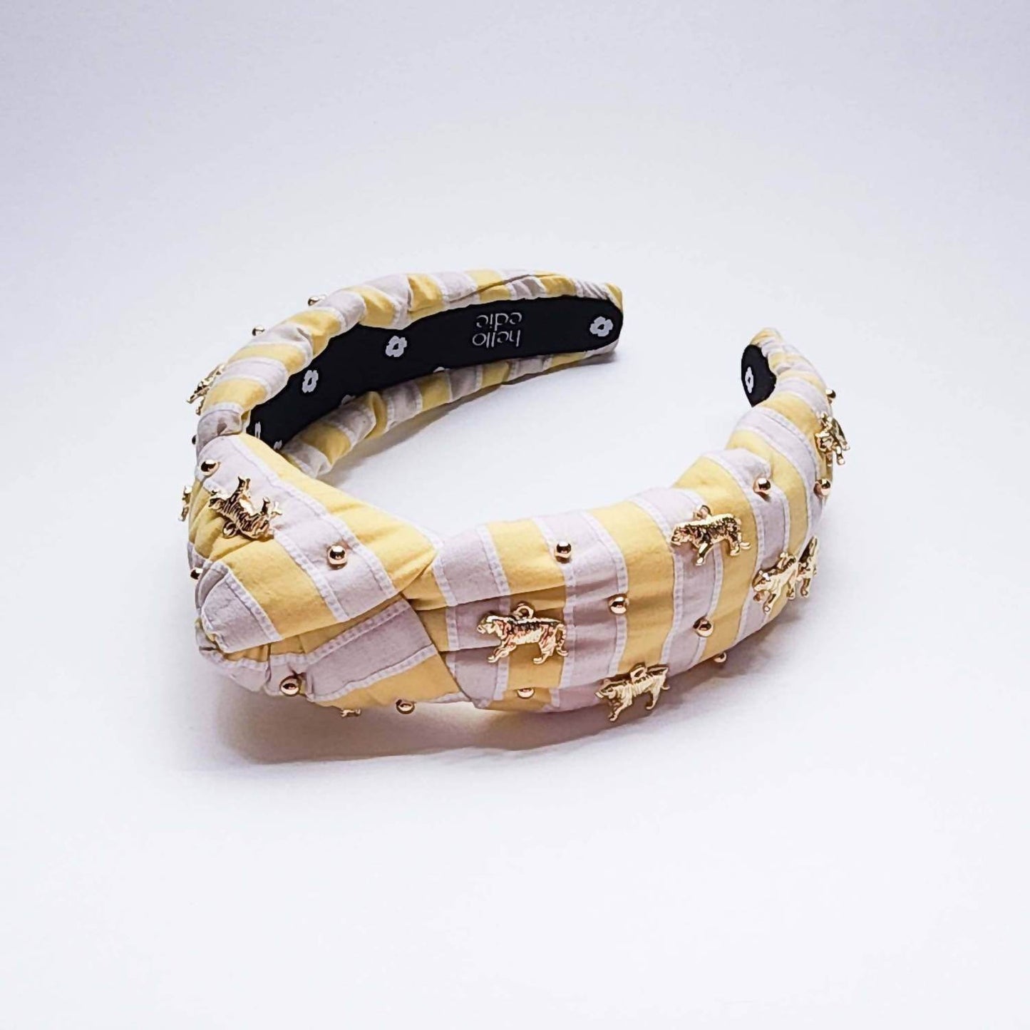Hello Edie - Striped Tiger Knot Headband - Rack Hunt
