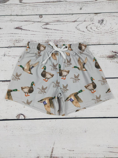 Boy's Mallard Printed Boardshorts