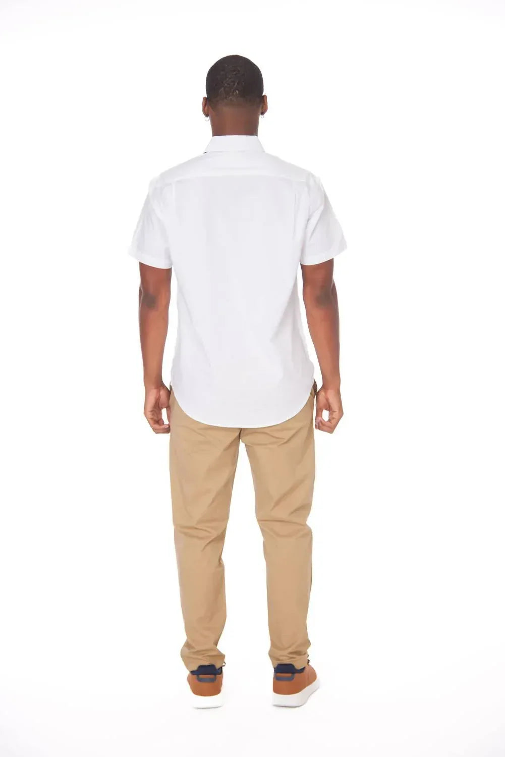 Hawks Bay - Cotton Stretch Short Sleeve Solid Shirt - Rack Hunt