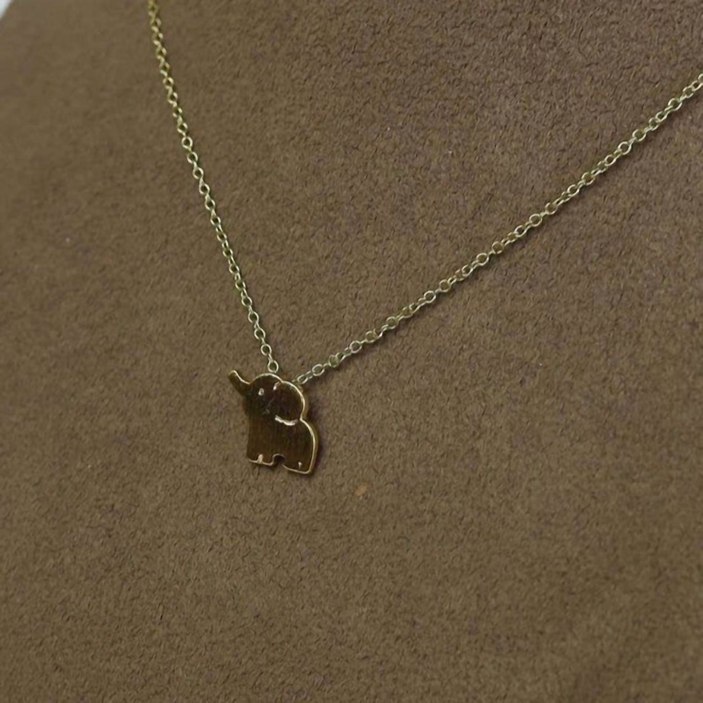 Women's Elephant Charm Necklace