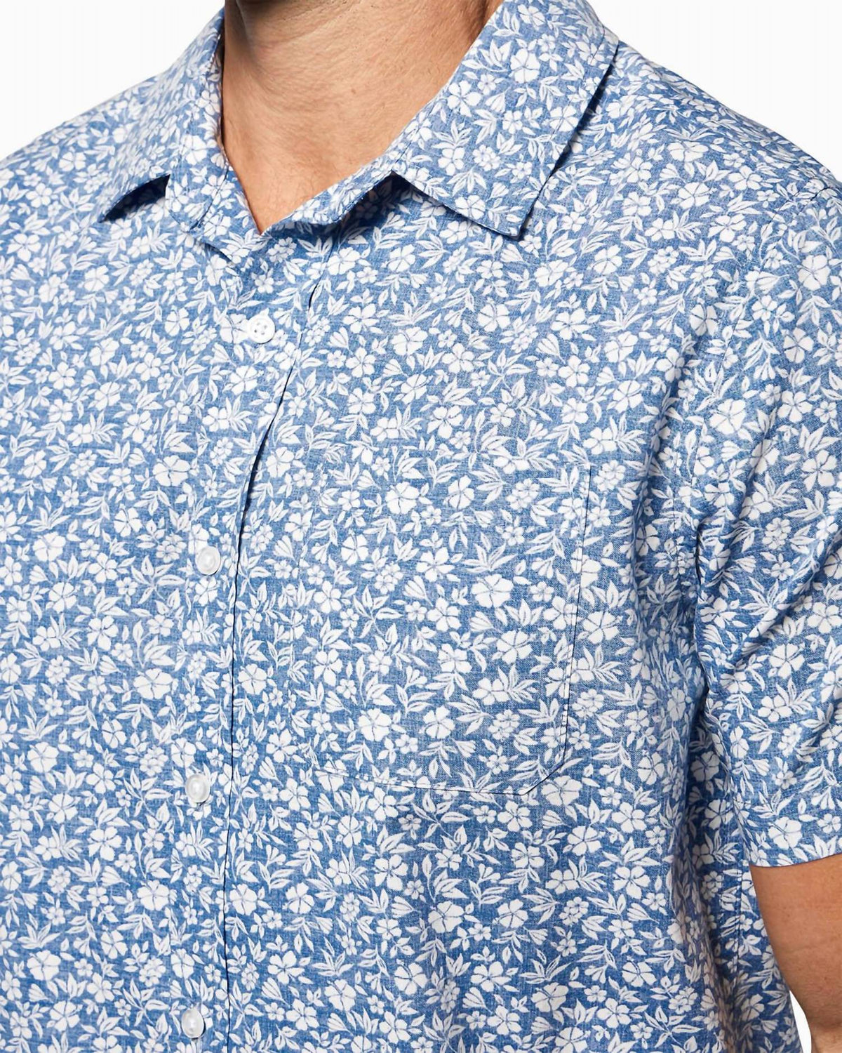 Men's Coastline Short Sleeve Button Up