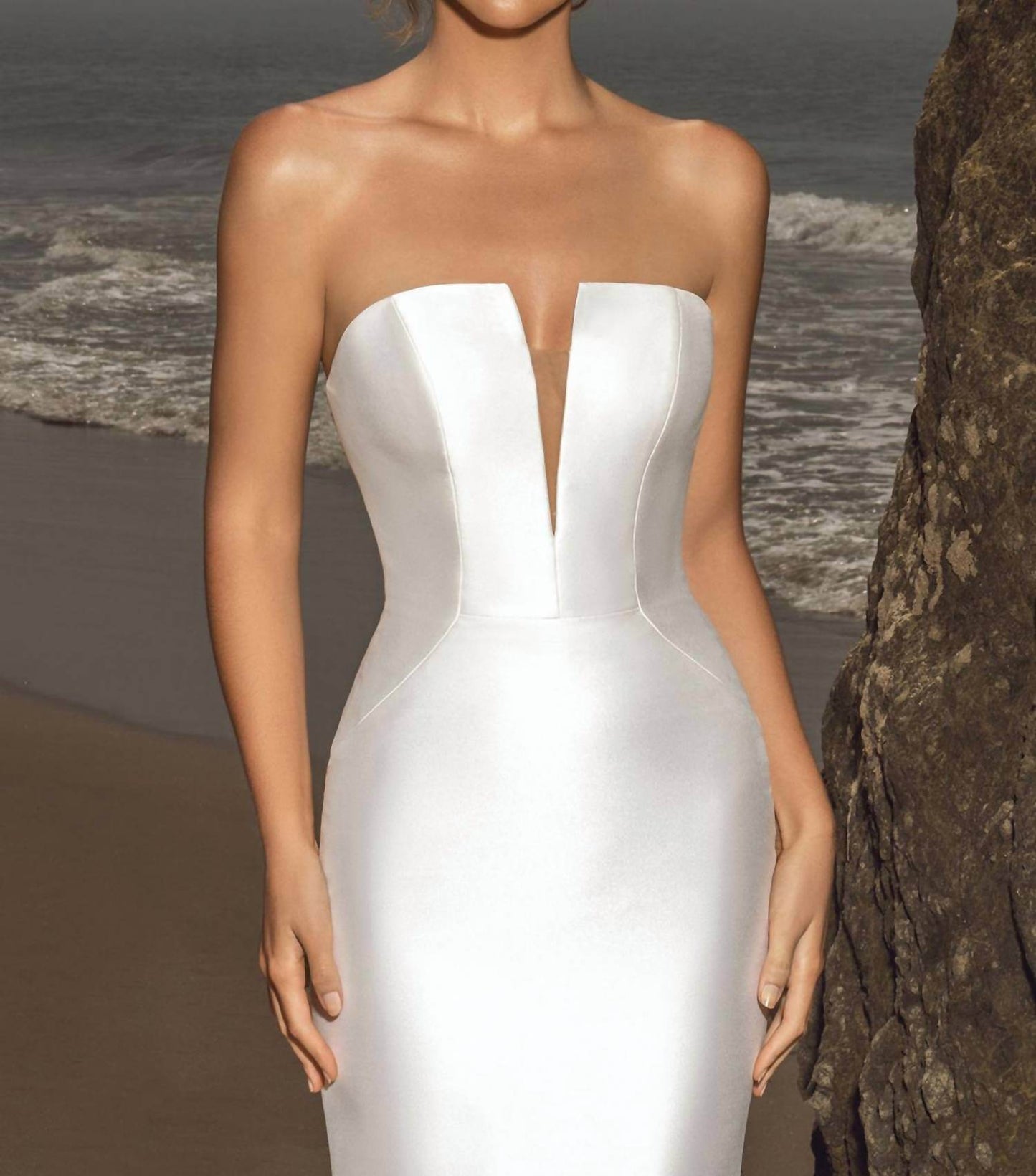 Kitty Chen Couture - Mckenna All Over Satin Dress - Rack Hunt