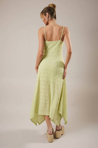 Handy Handkerchief Midi Dress
