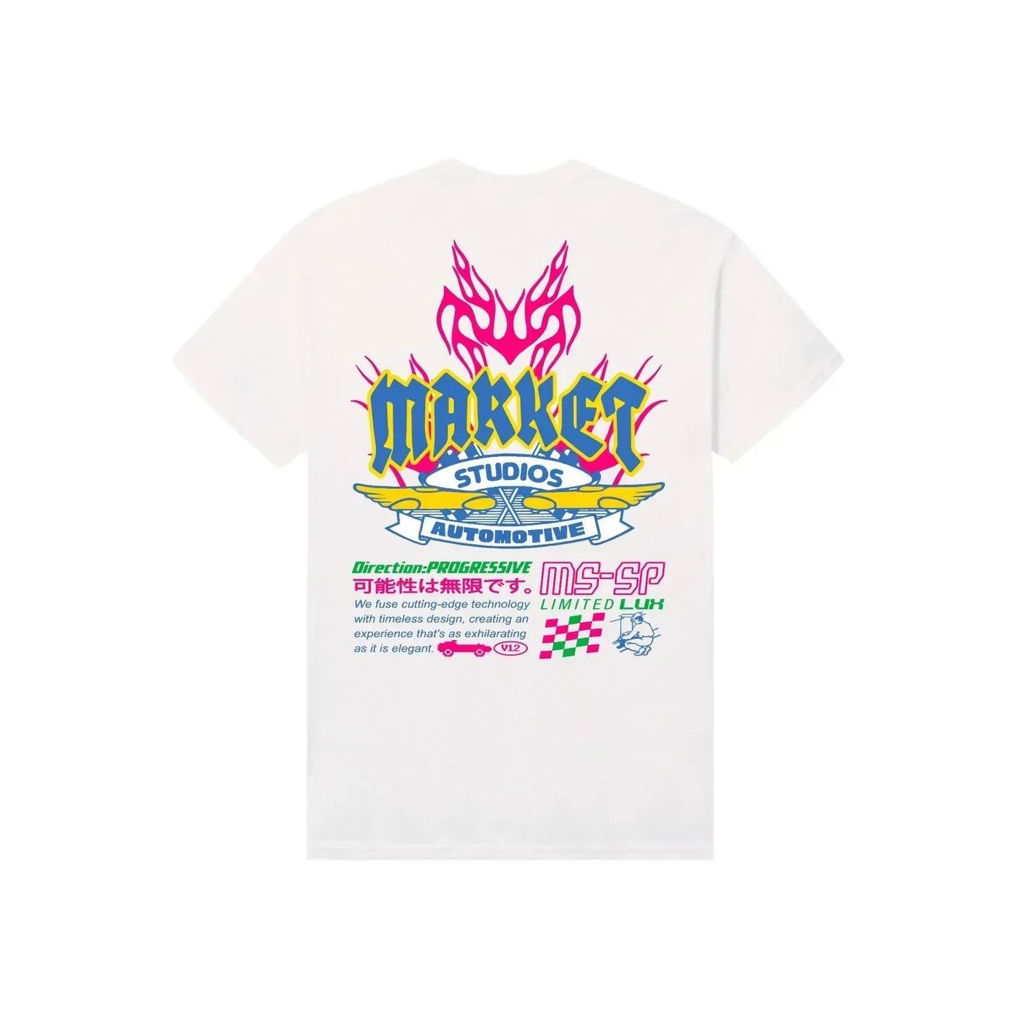 MARKET - V12 Graphic T-shirt - Rack Hunt