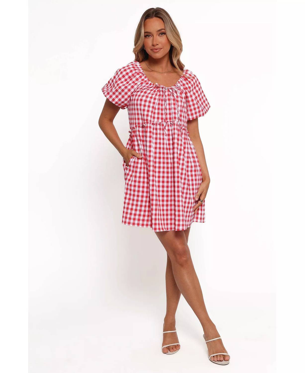 Dorothea Gingham Dress