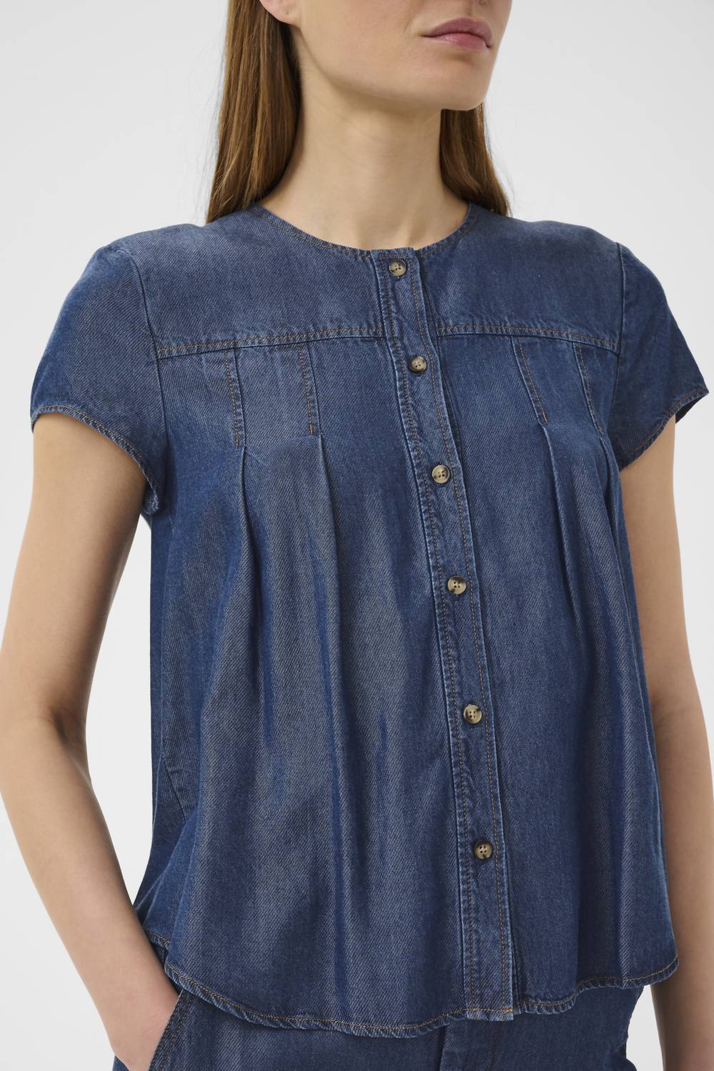 Eloise Denim Top