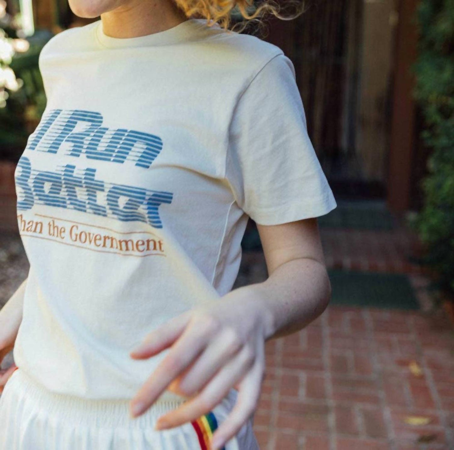 I Run Better Than The Government Graphic T Shirt